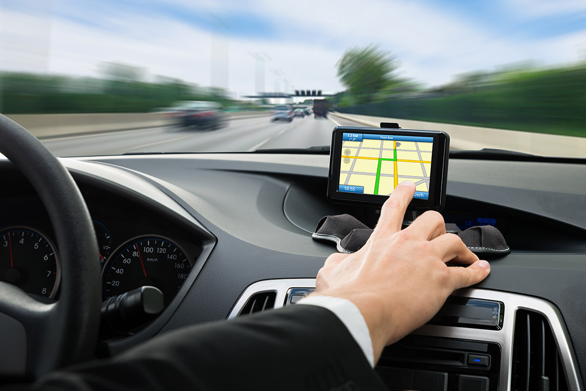 Guide to car rental with GPS