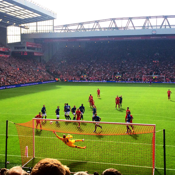 Liverpool Everton goal